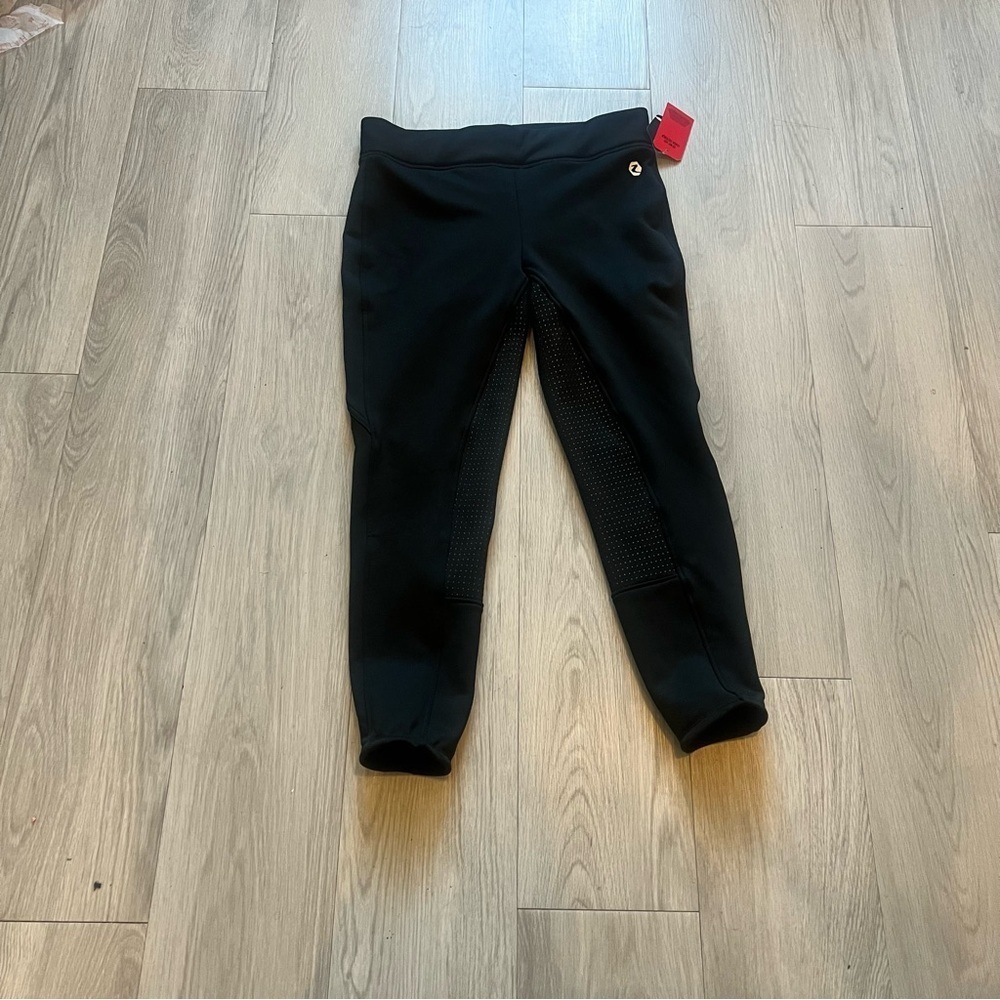 Horze Active Women’s Winter Silicone Full Seat Tights NWT size 38 - Picture 2 of 7
